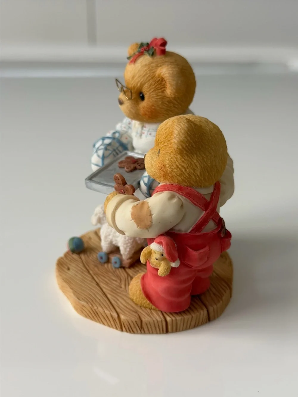 Cute Enesco Cherished Teddies Pamela Grayson Figurine 1998 - Cozy Home Style